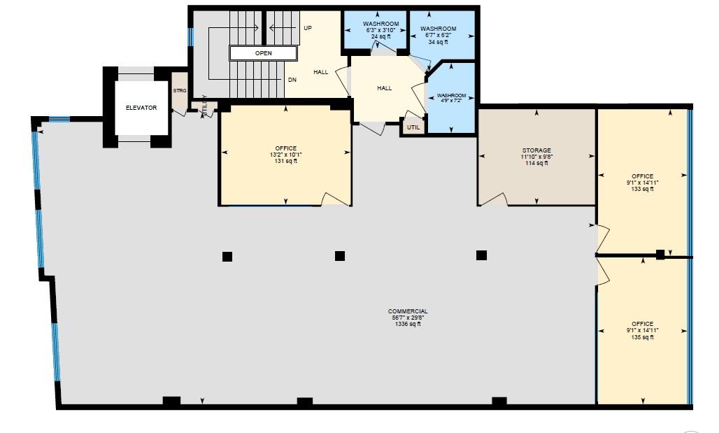 Floorplan for Regent Street, Clifton, Bristol